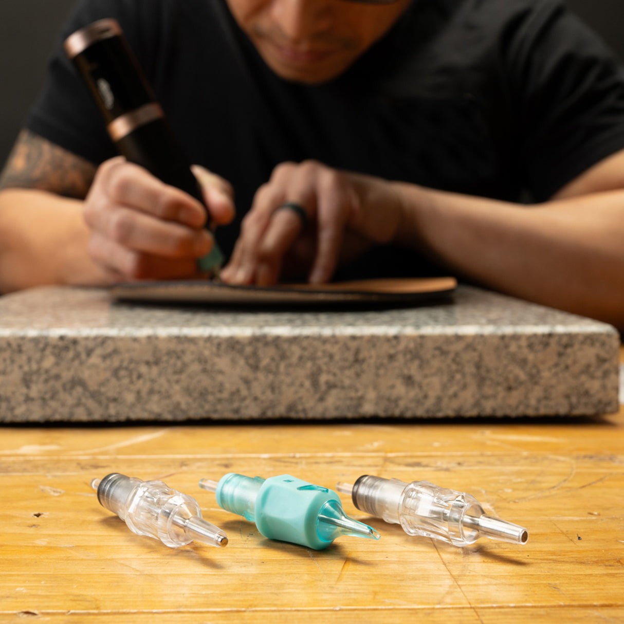 3-Piece Beveler Tip Cartridge Set for Leather Tattooling™ Machine