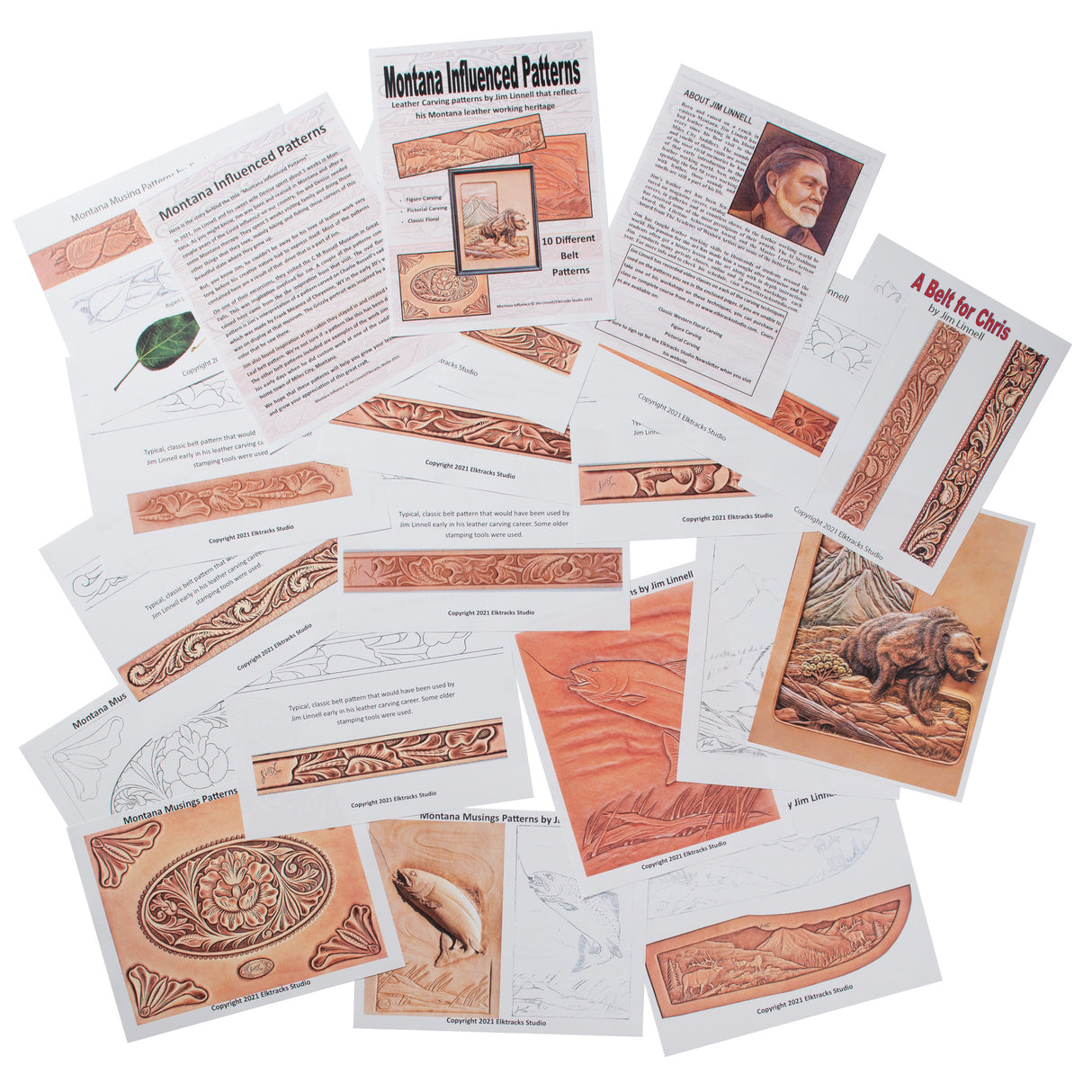 Montana Influenced Patterns by Jim Linnel, All