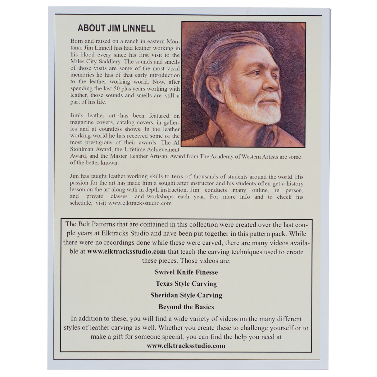 Belt Pattern Pack #2 by Jim Linnell, Back