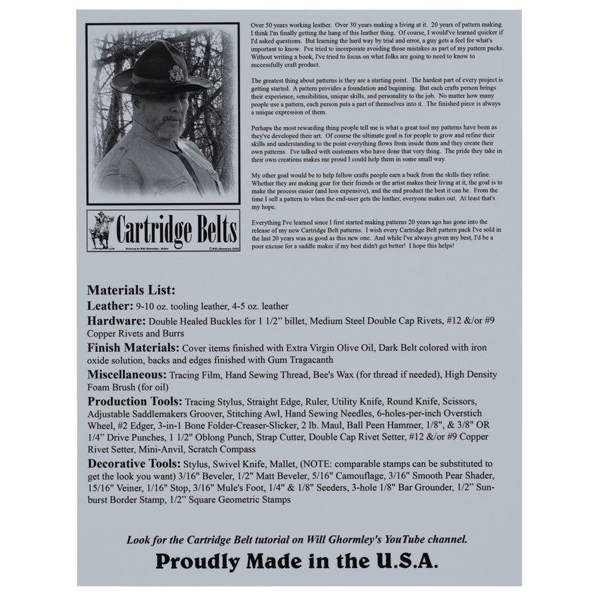 Cartridge Belts Pattern by Will Ghormley