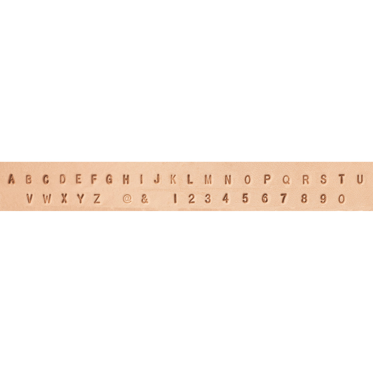 1/8" Alphabet/Number Stamping Set