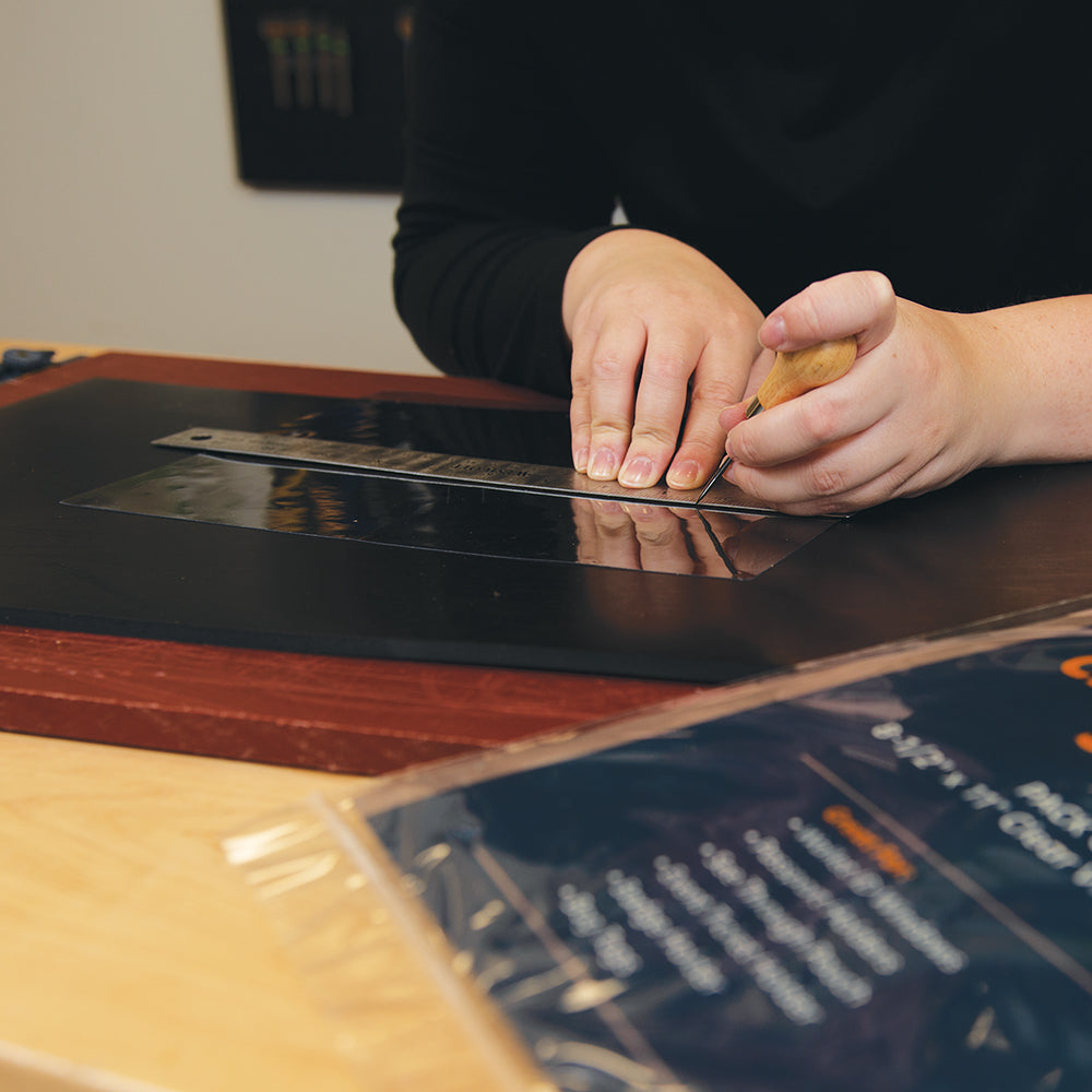 Clear Plastic Sheet, 8-1/2" x 11", 3-Pack