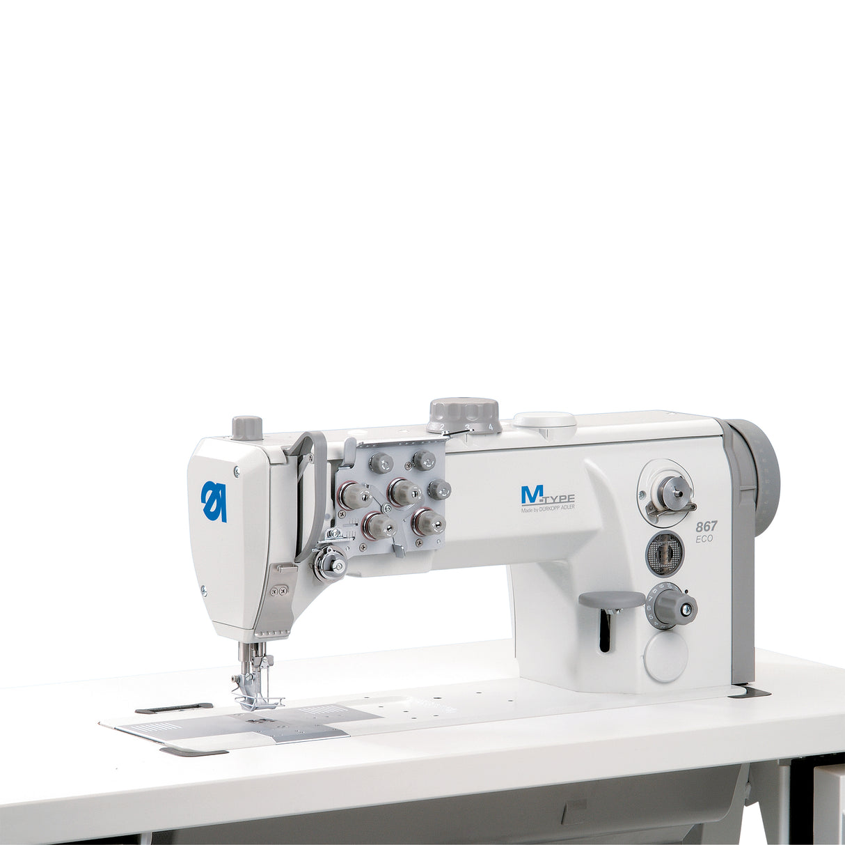 Adler 867 Double Needle ECO Sewing Machine, Head Only
