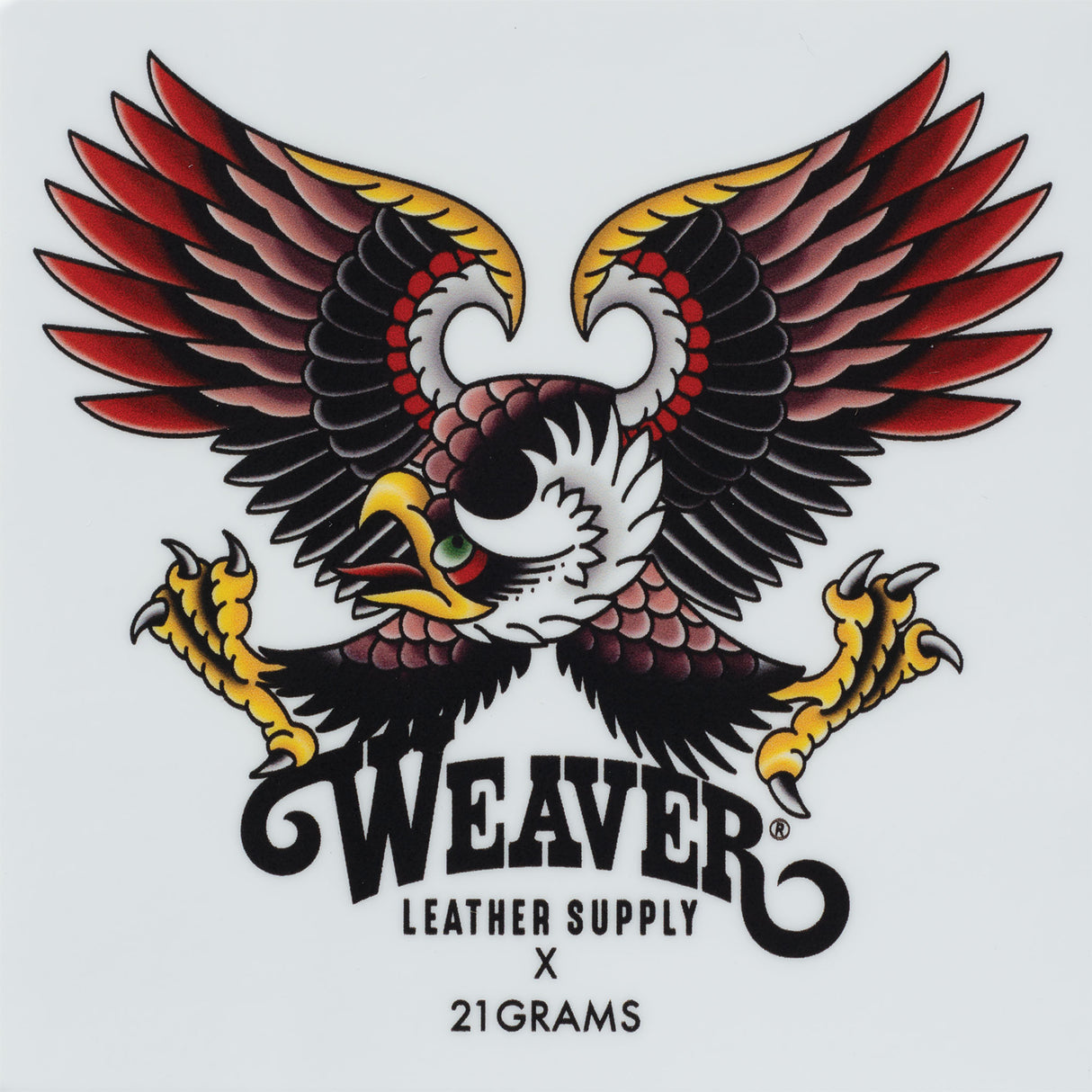 Weaver Leather Supply x 21 Grams Tattooling Sticker
