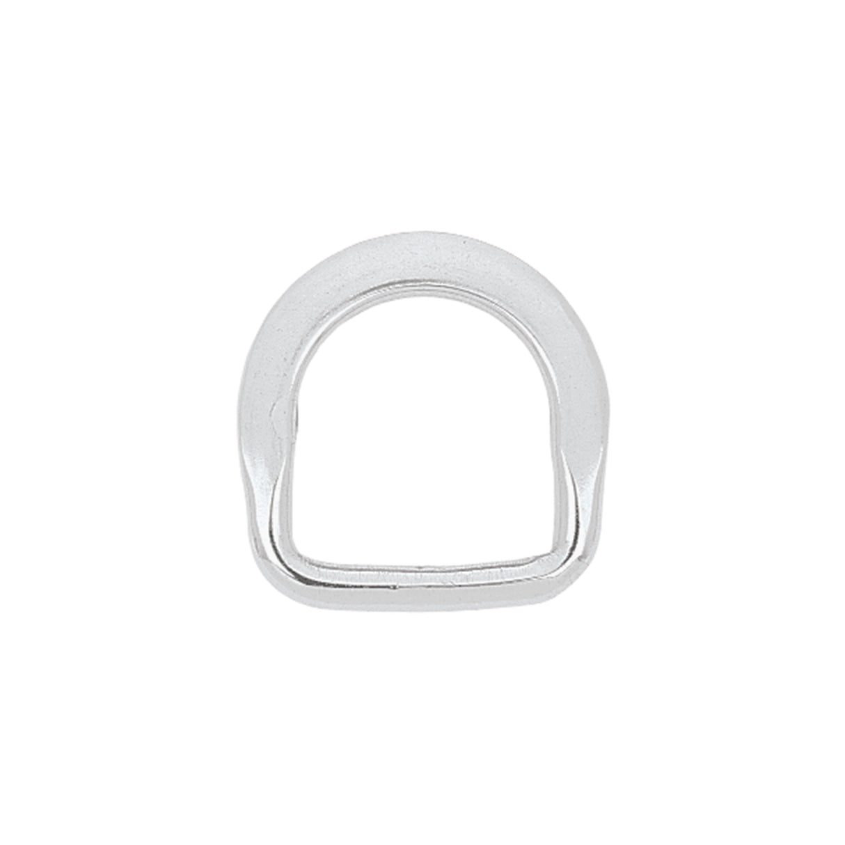Beveled Saddle D-Ring Stainless Steel, 1-1/4"