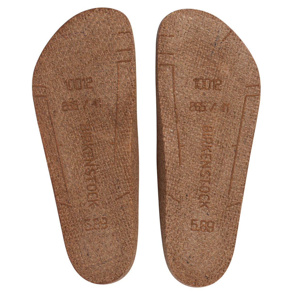 41mm, Birkenstock Dark Suede Footbed
