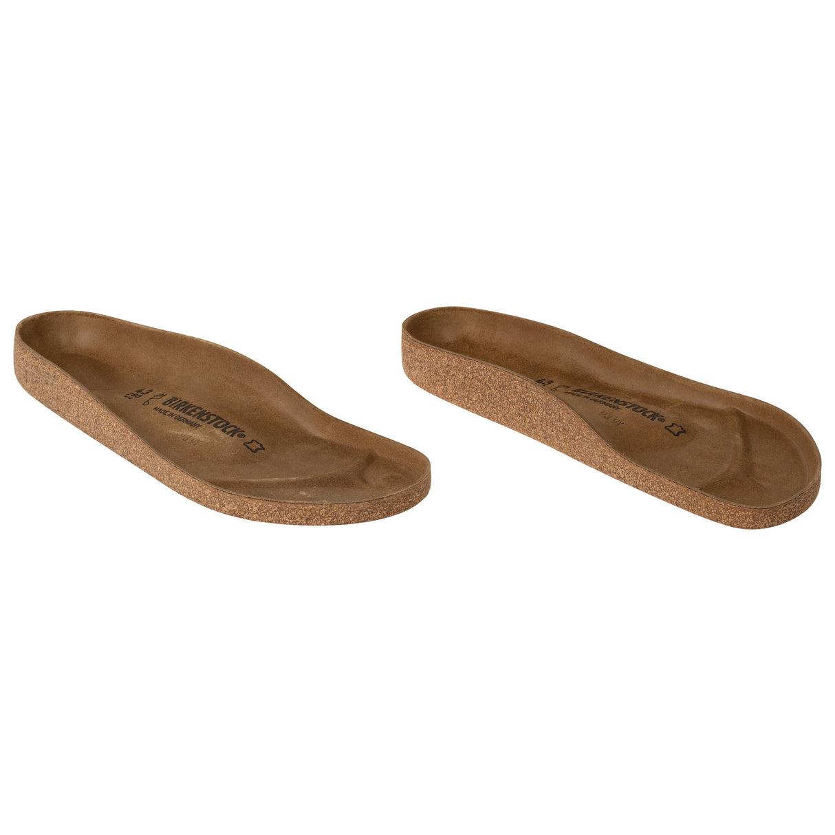 43mm, Birkenstock Dark Suede Footbed