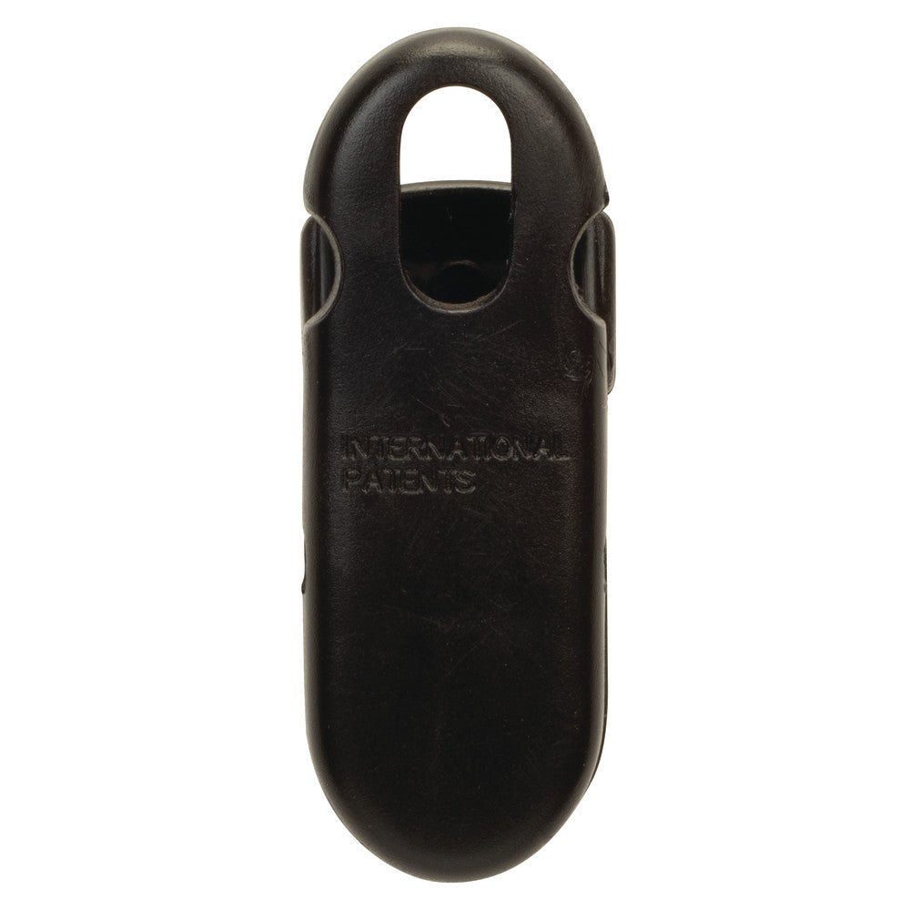 1 1/2" Black, CueClip, Plastic