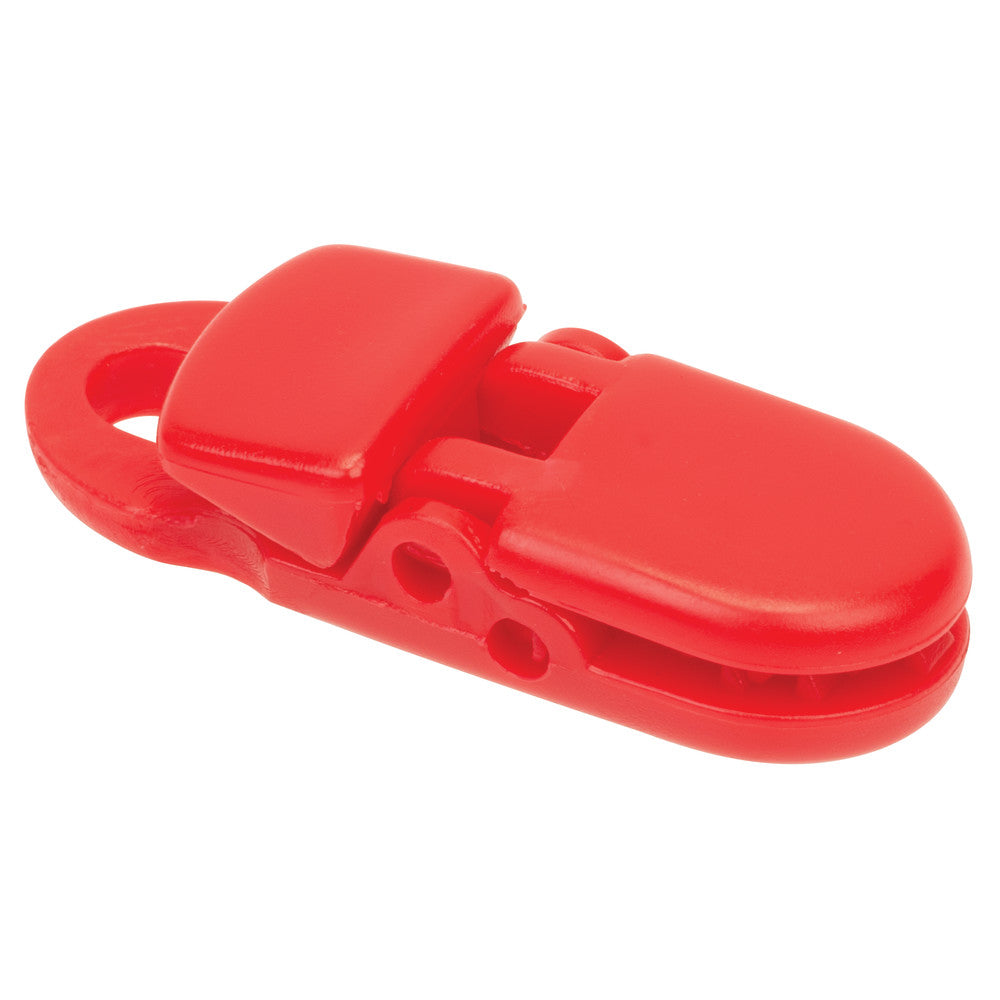 1 1/2" Red, CueClip, Plastic