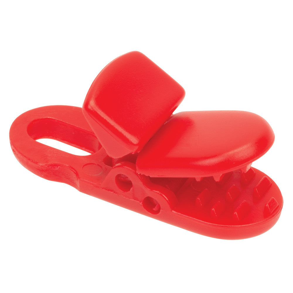 1 1/2" Red, CueClip, Plastic