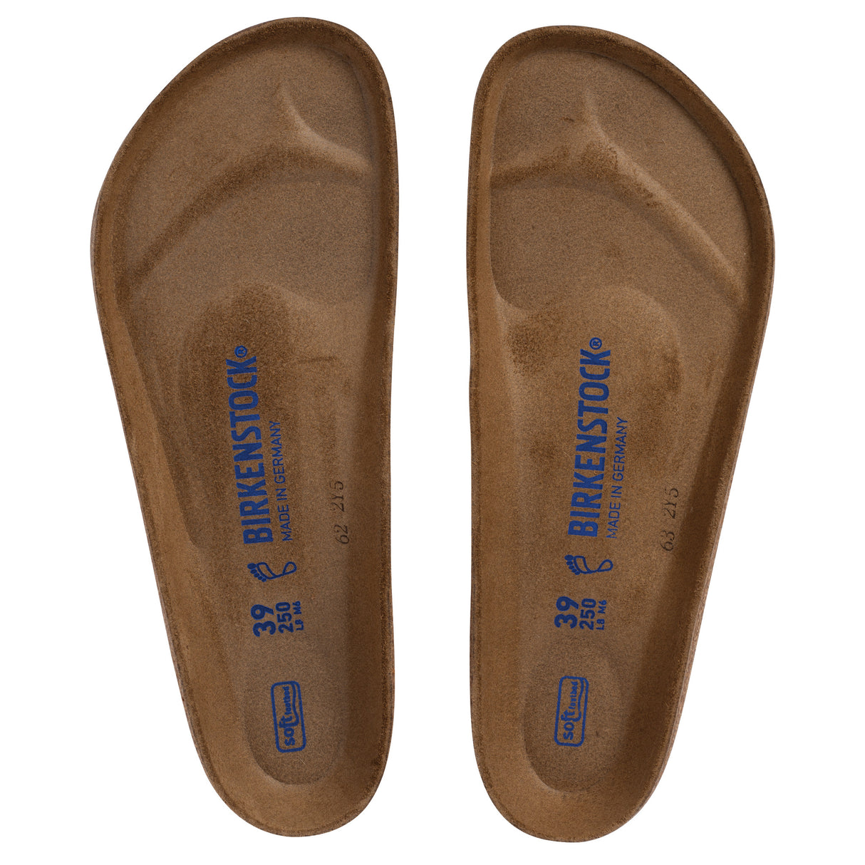 39mm, Birkenstock Soft Suede Footbed