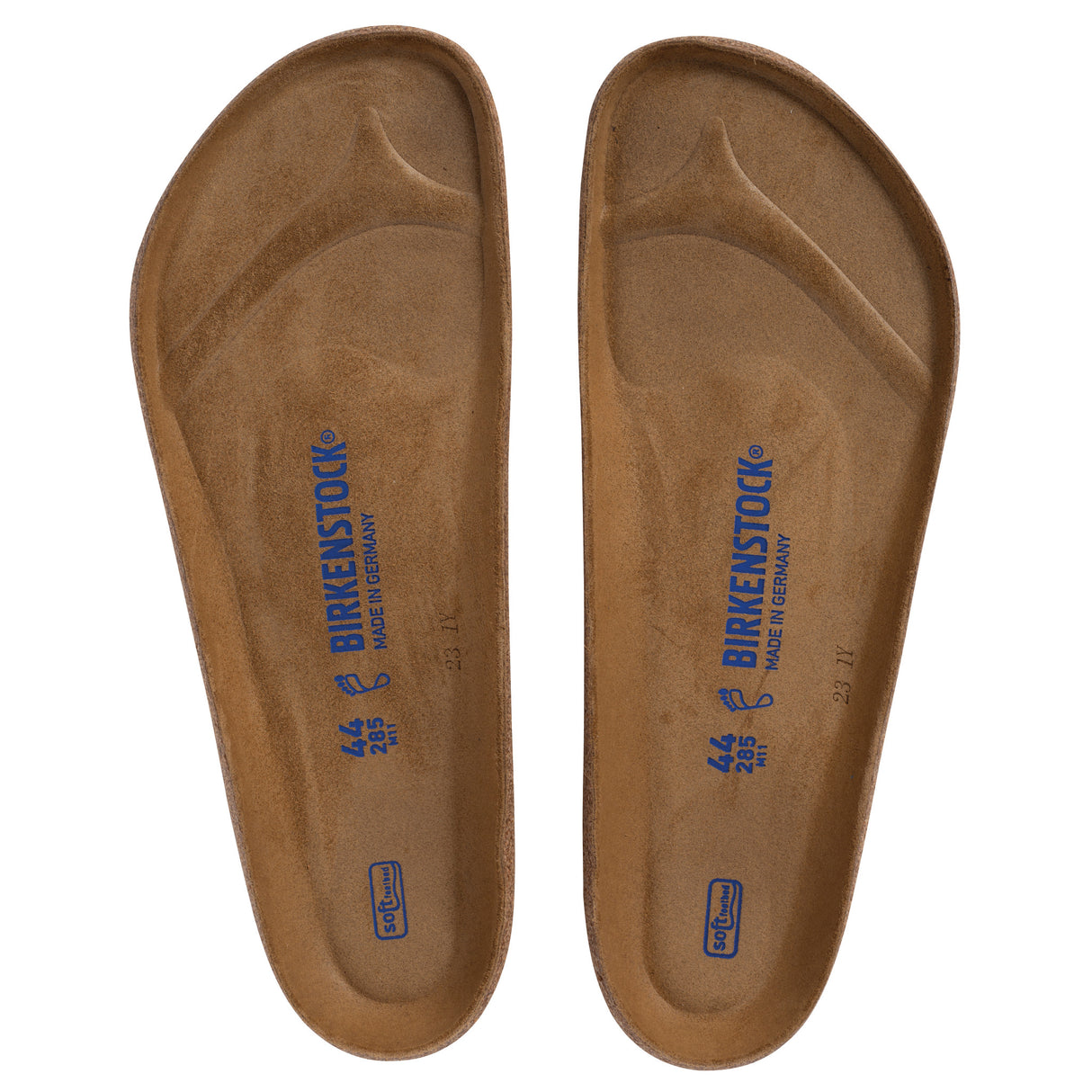 44mm, Birkenstock Soft Suede Footbed