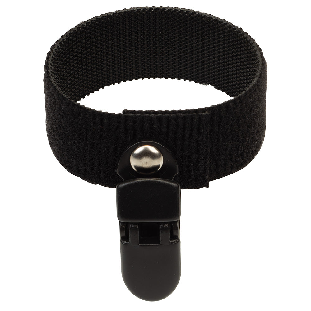 1 1/2" Black, CueClip with Holder, Plastic