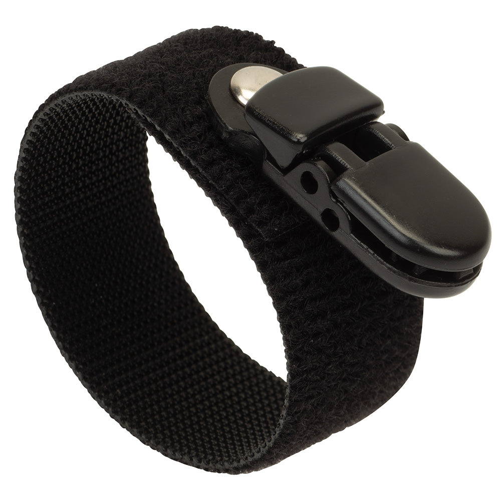 1 1/2" Black, CueClip with Holder, Plastic