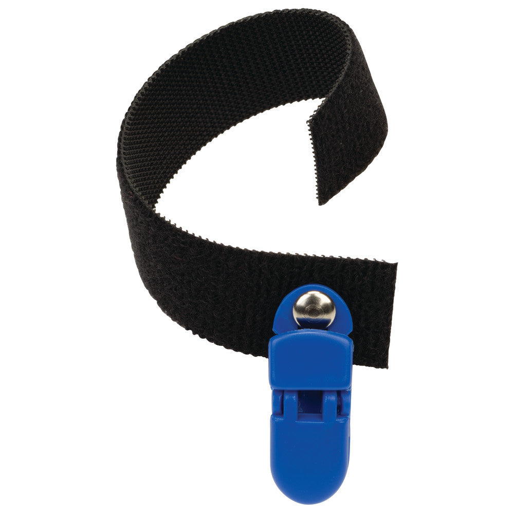 1 1/2" Blue, CueClip with Holder, Plastic