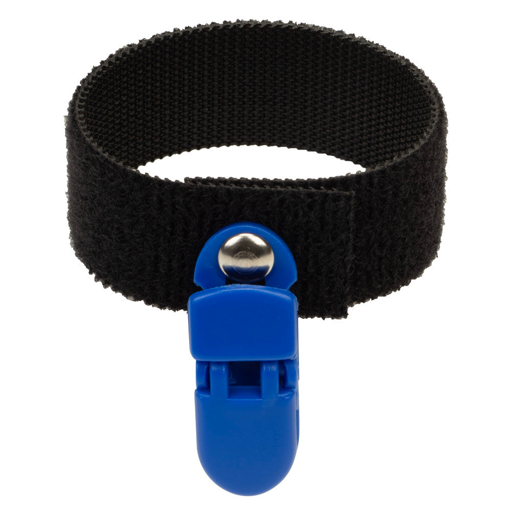 1 1/2" Blue, CueClip with Holder, Plastic