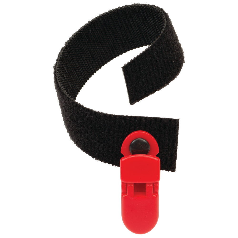 1 1/2" Red, CueClip with Holder, Plastic