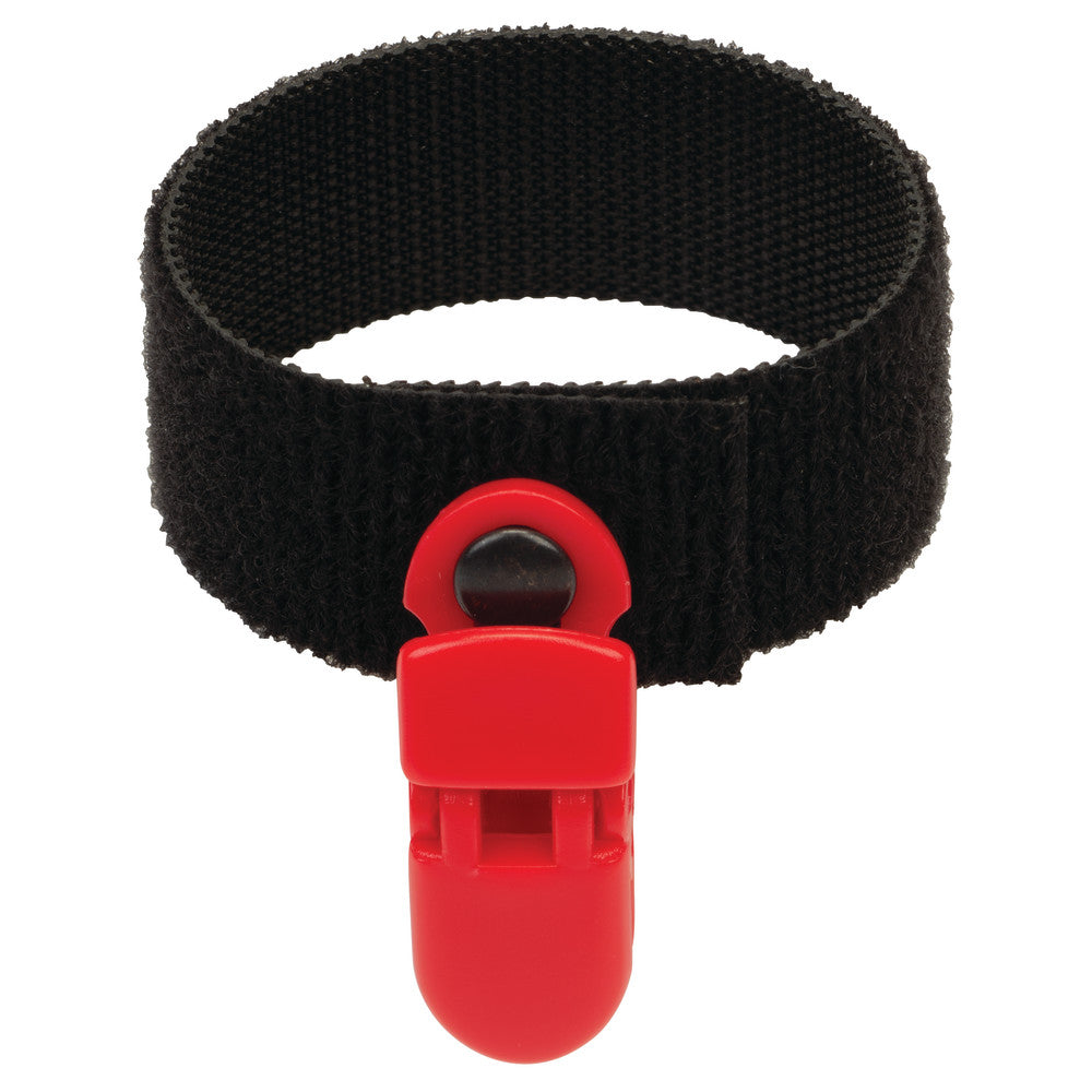 1 1/2" Red, CueClip with Holder, Plastic