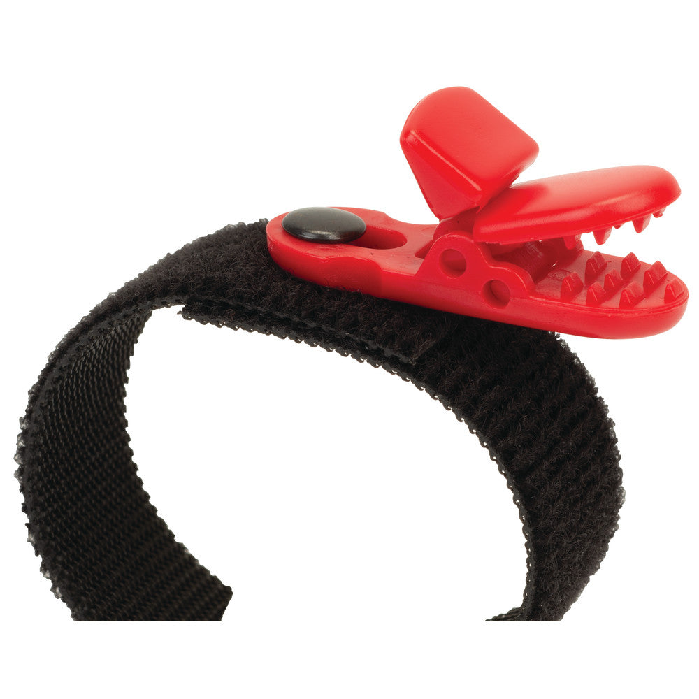 1 1/2" Red, CueClip with Holder, Plastic