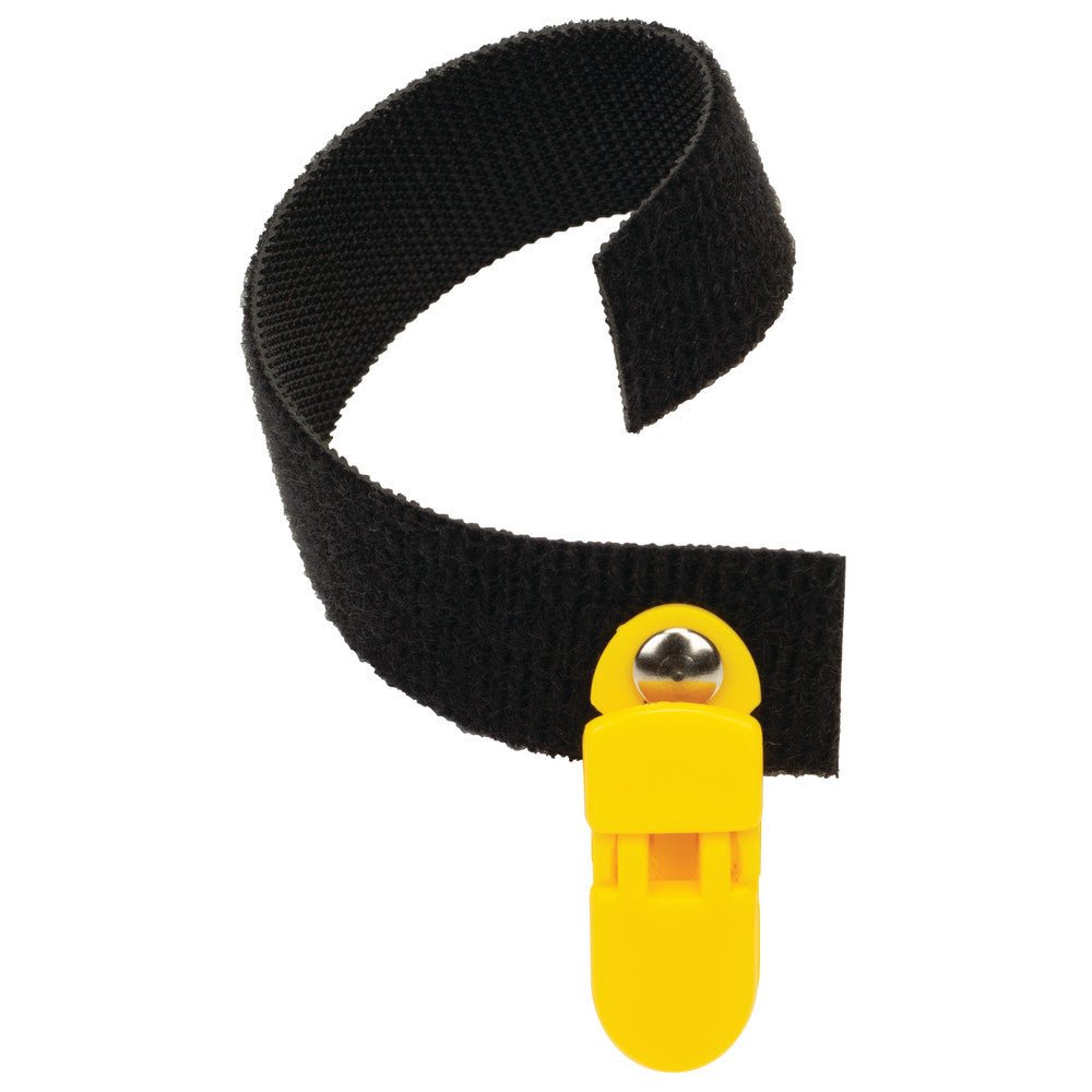 1 1/2" Yellow, CueClip with Holder, Plastic