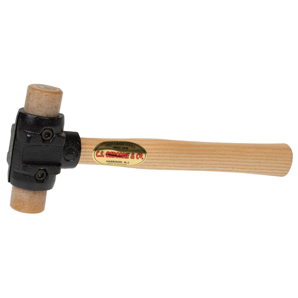 CS Osborne Split Head Rawhide Hammer