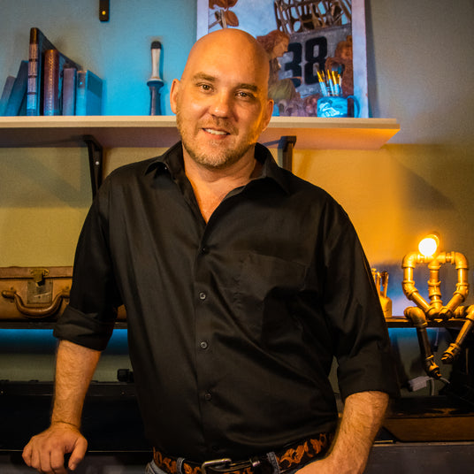 Dive into the artistic side of leather crafting with a range of leather projects from Daniel Reach.