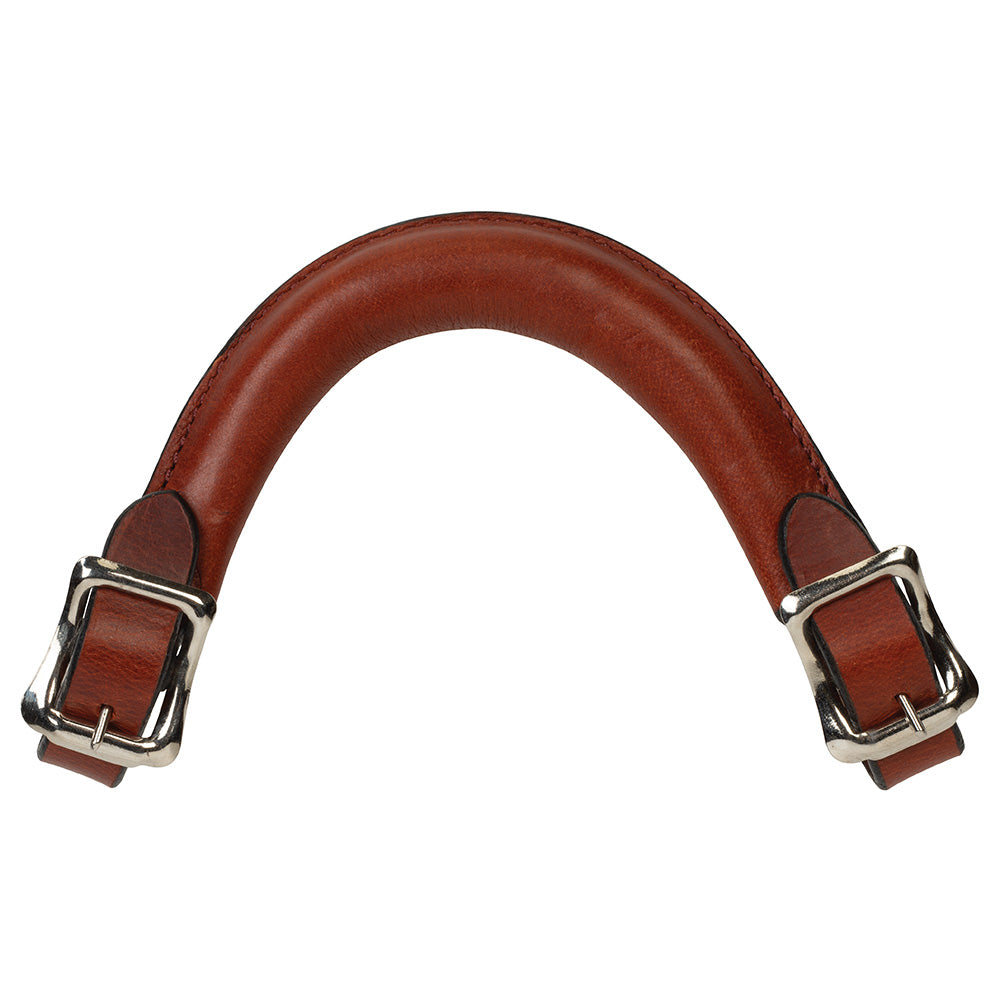 5" Brown, Emergency Handle, Leather