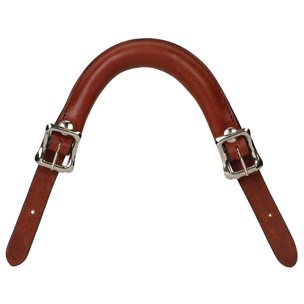 5" Brown, Emergency Handle, Leather