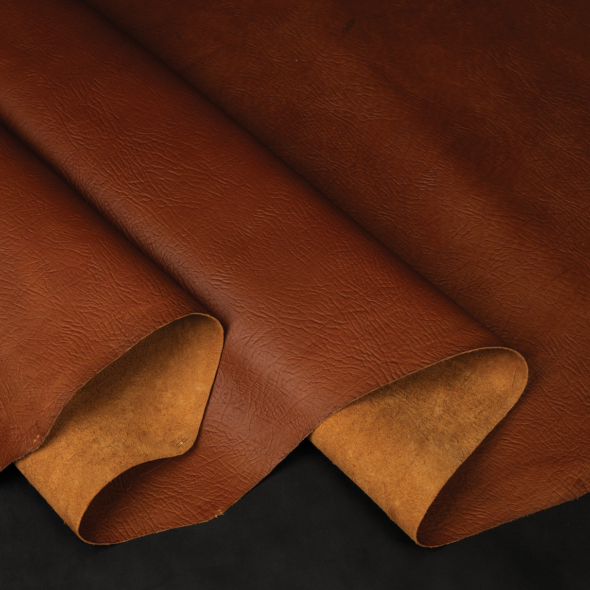 American Bison Leather Side, 3/4 oz., Brown