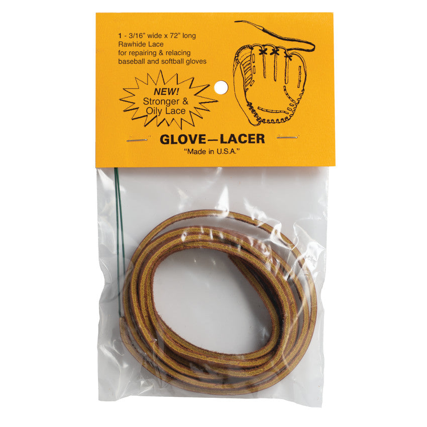 72" Tan, Glove Lacer, Leather