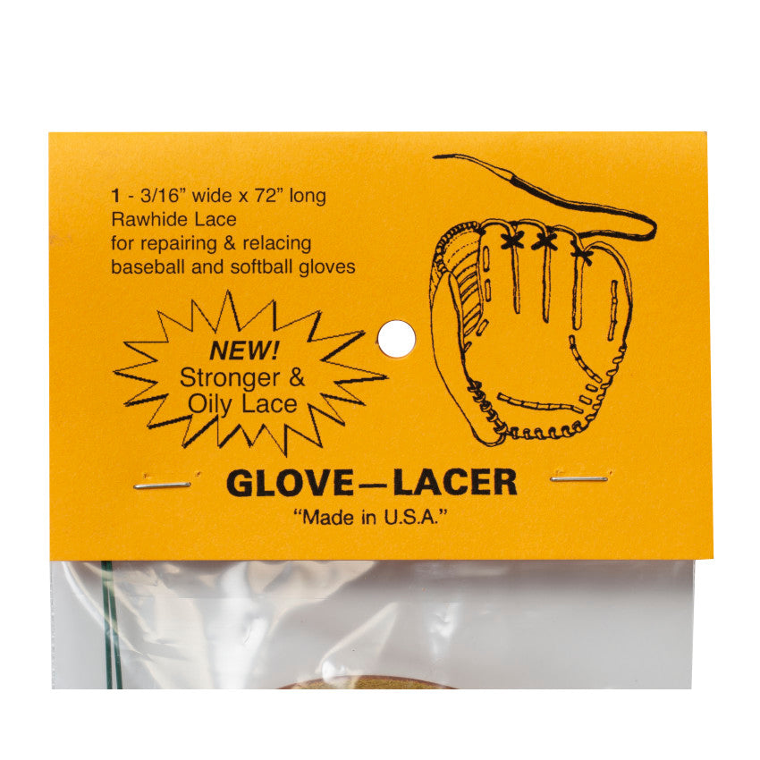 72" Tan, Glove Lacer, Leather