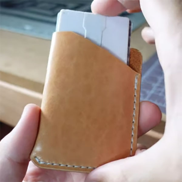 Leather Card Sleeve
