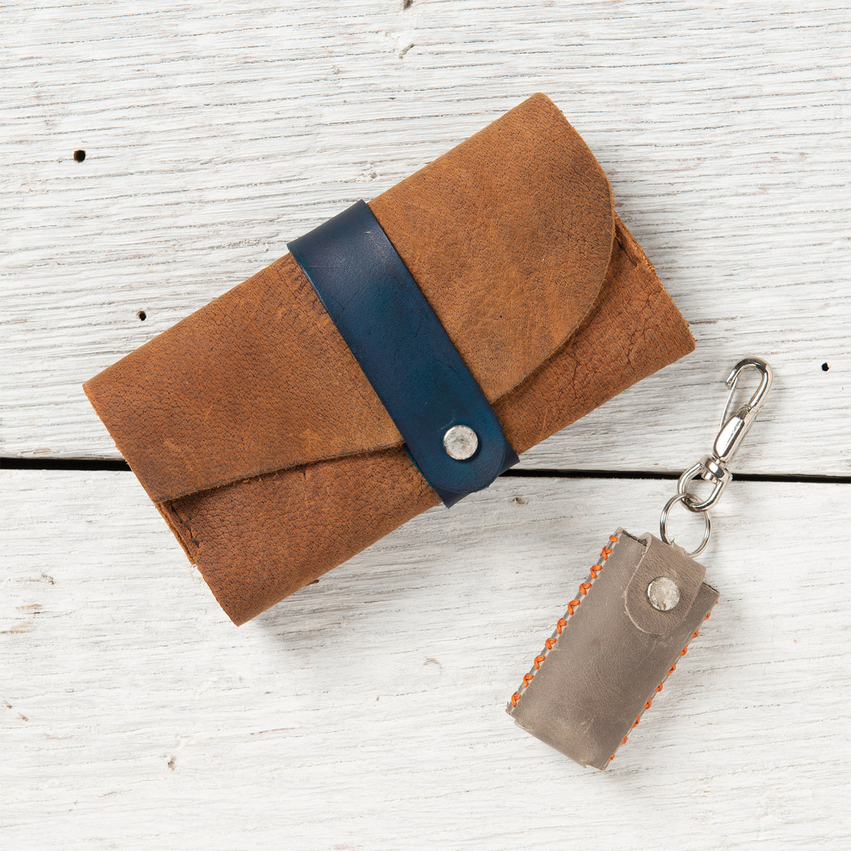 Water Buffalo Leather, Crazy Horse, Side