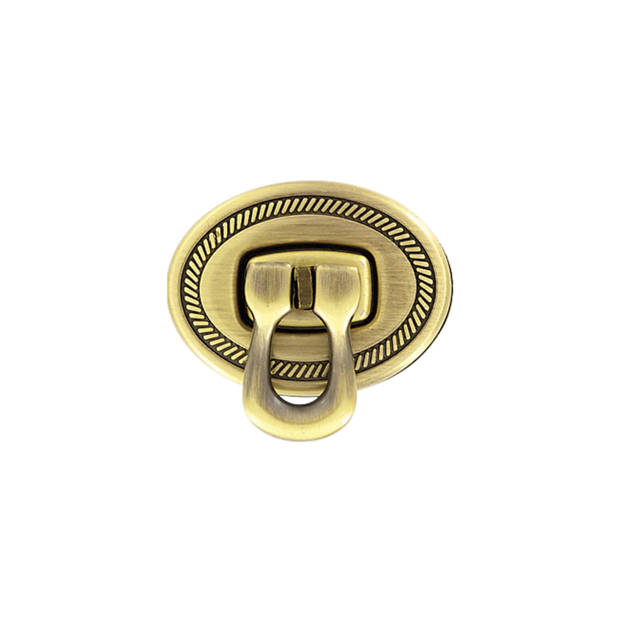 1 1/8" Antique Brass, Drop Lock, Zinc Alloy