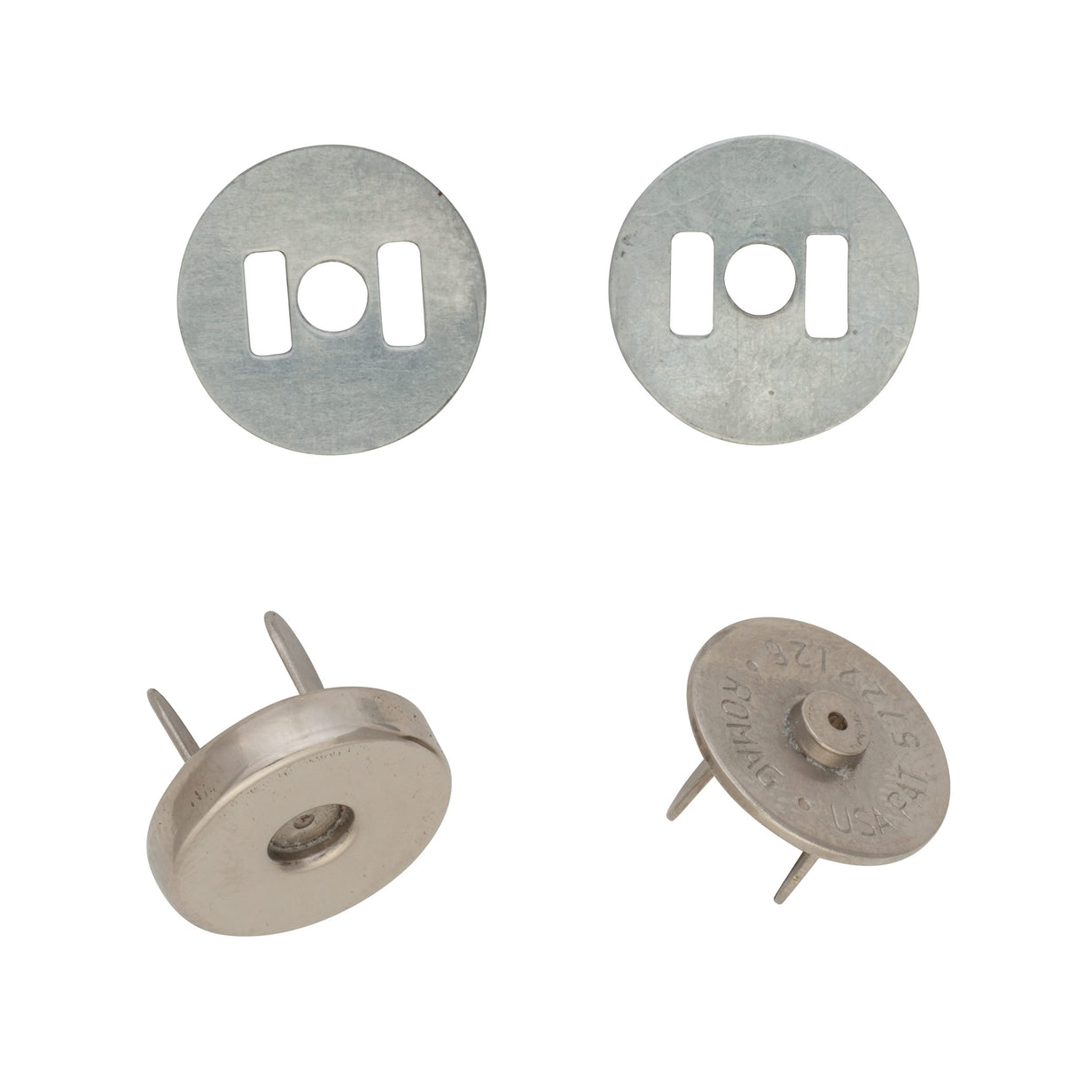 14mm Nickel, Magnetic Snap, Steel