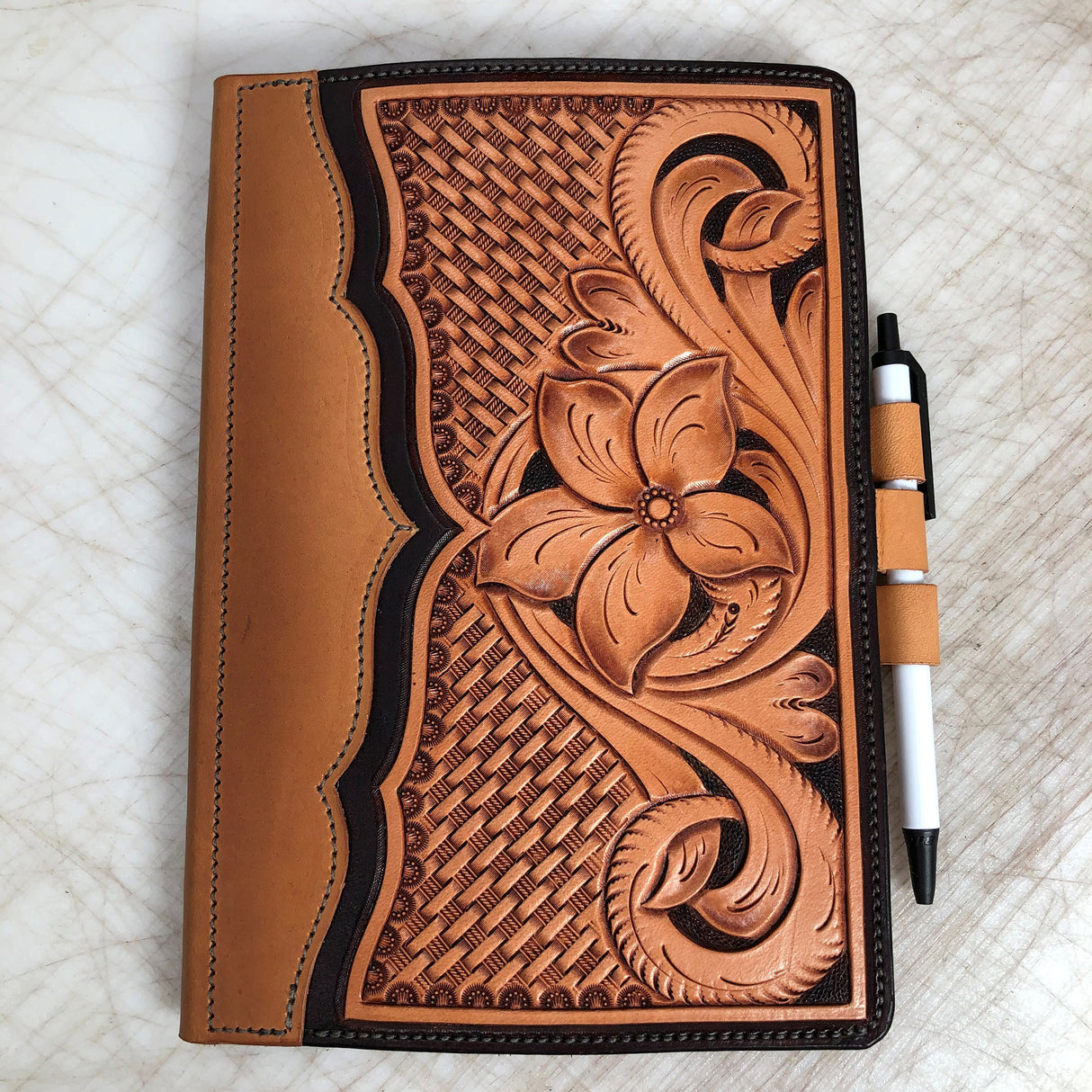 Creating a Tooled Padfolio with Joe Meling Class