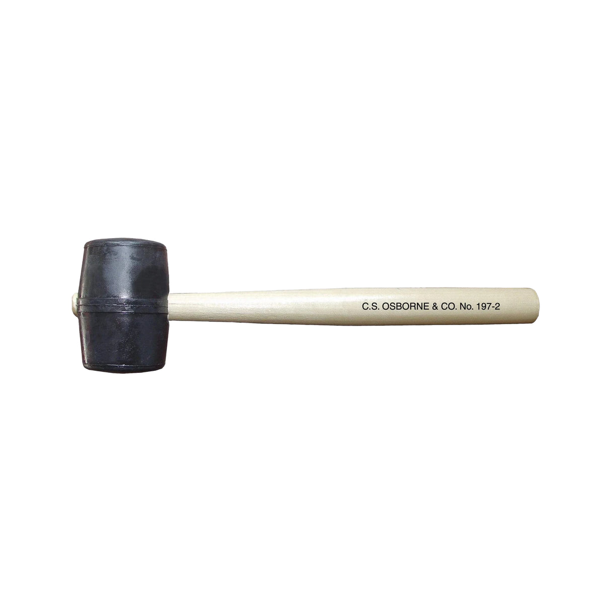 1 1/2 lb., C.S Osborne Rubber Mallet
