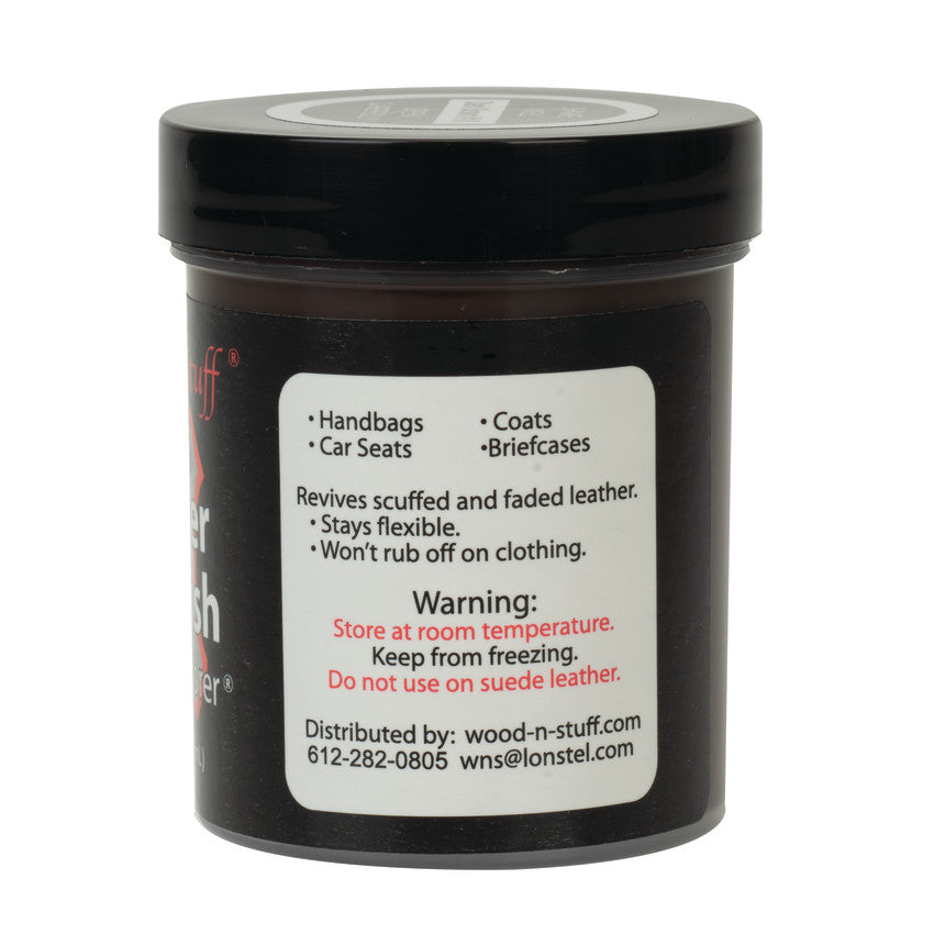 Leather Refinish, Dark Brown 4 oz