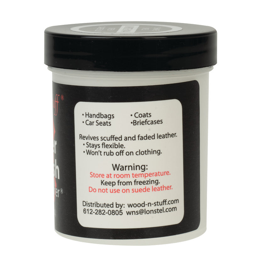 Leather Refinish, White 4 oz