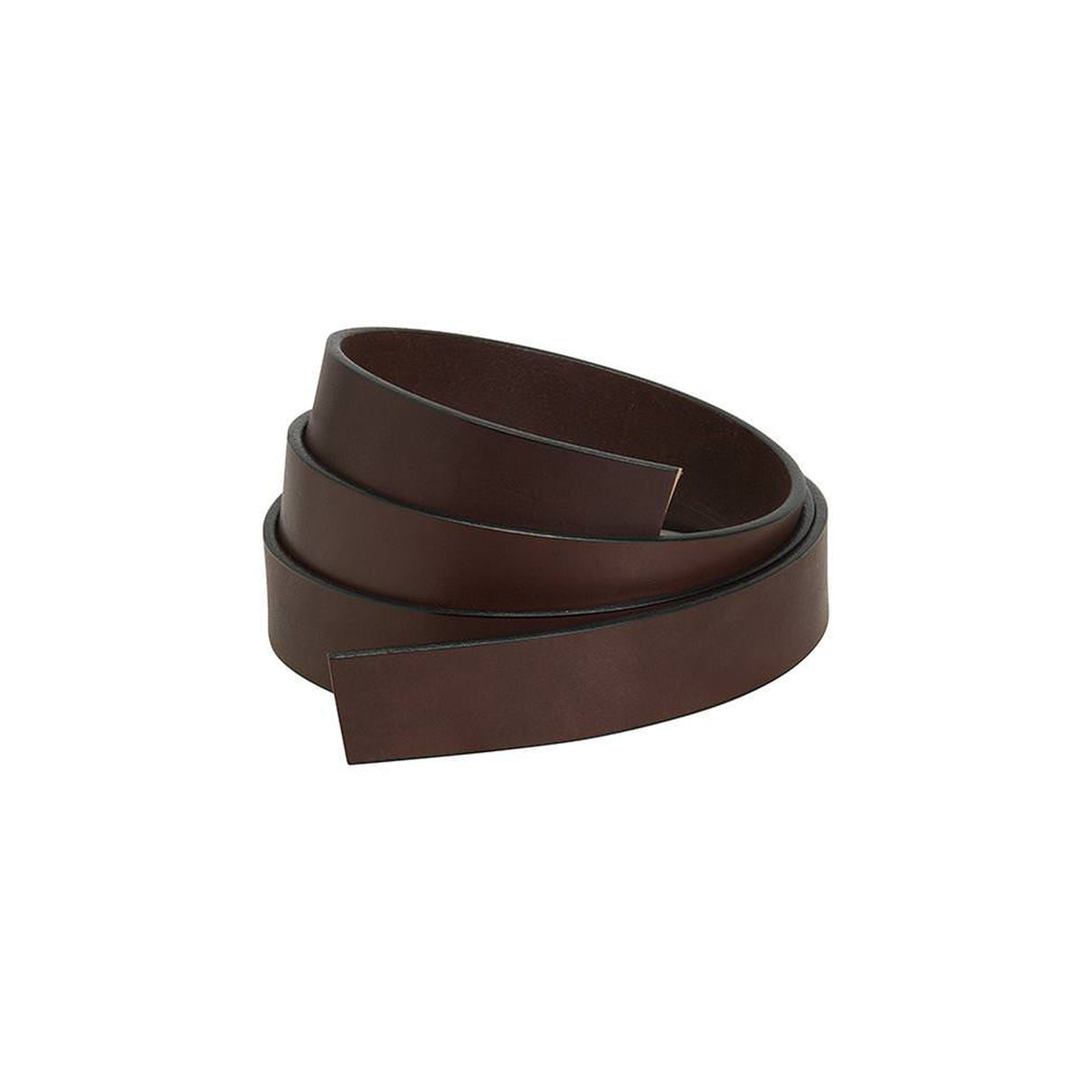 English Bridle Belt Blank with Edge Paint