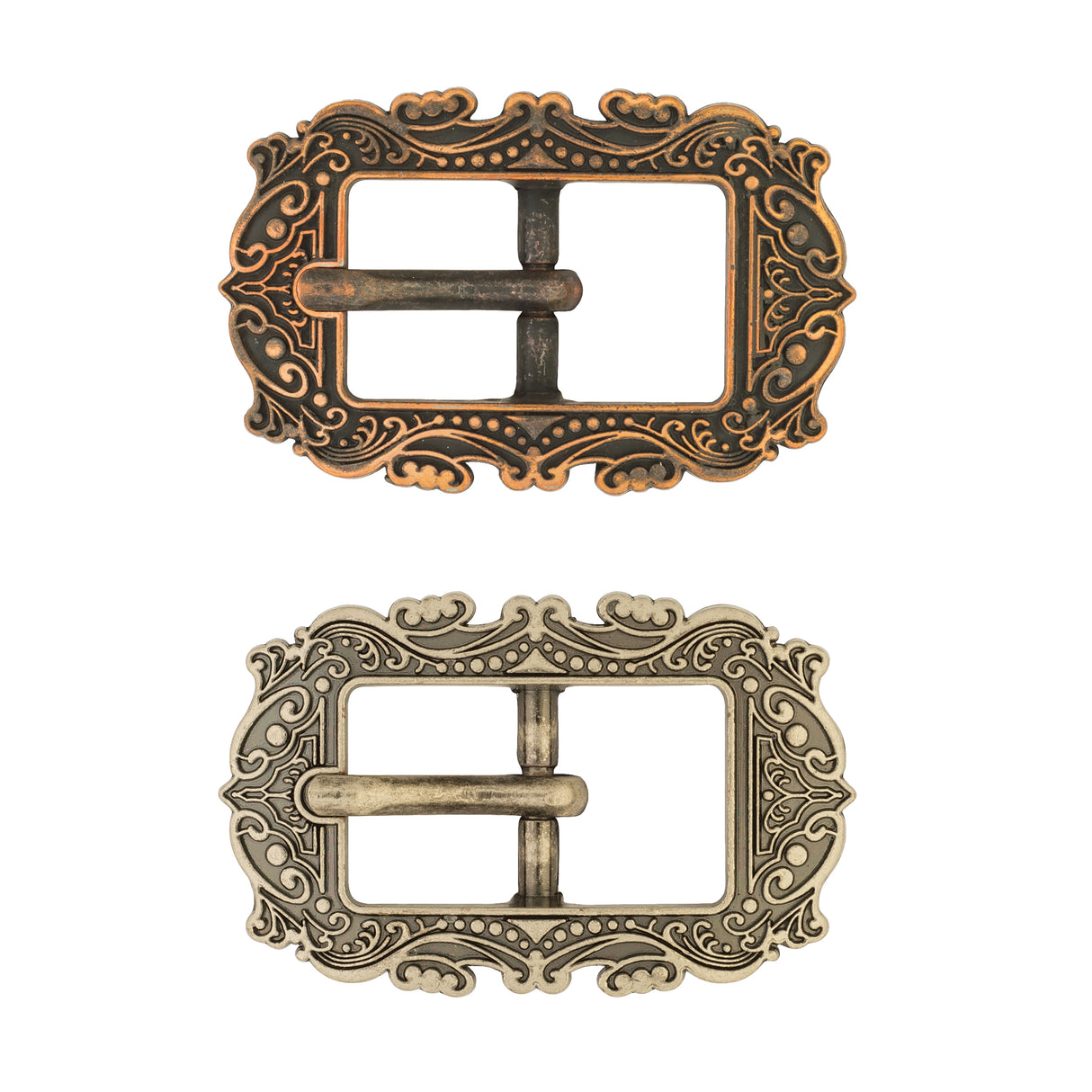 Western Floral Buckle