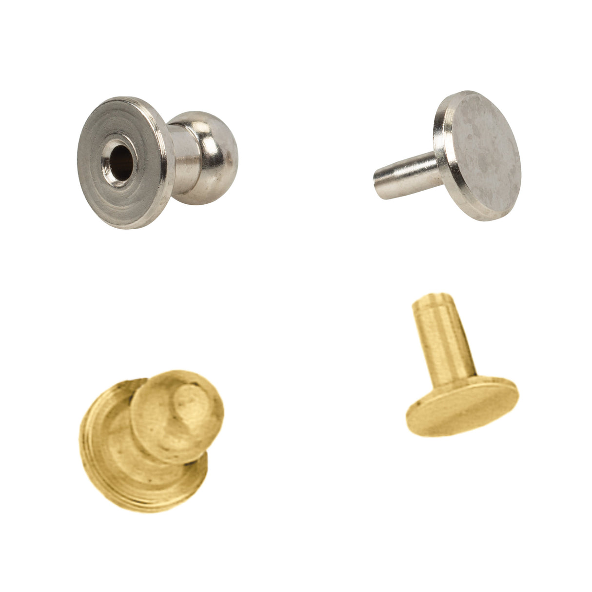 #3420 Button Stud with Post