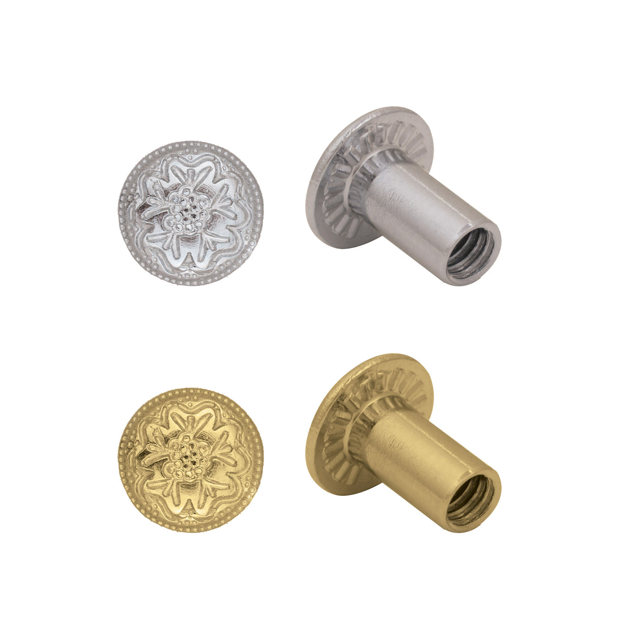 #D5041 Chicago Screws, Floral, Post Only