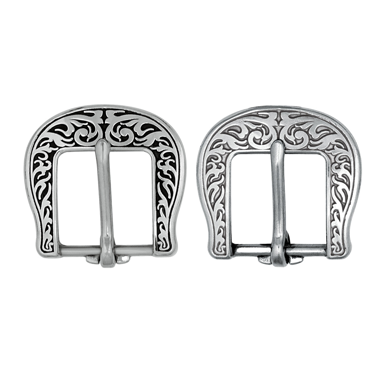 Jeremiah Watt Accented Floral Buckle