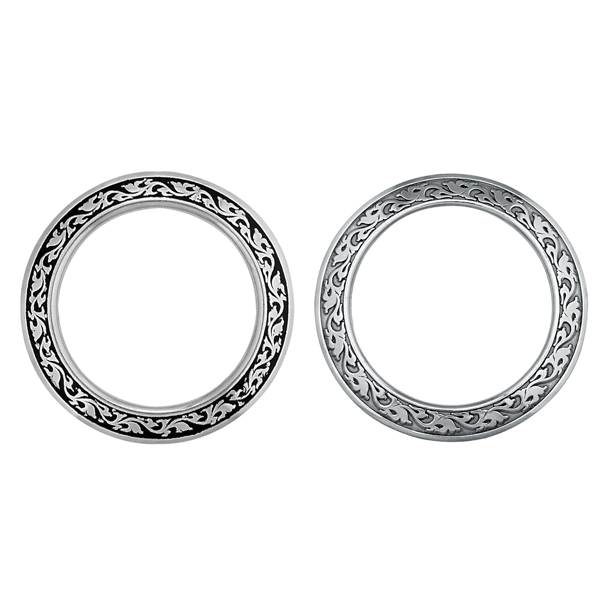 Jeremiah Watt Accented Floral Breast Collar Ring