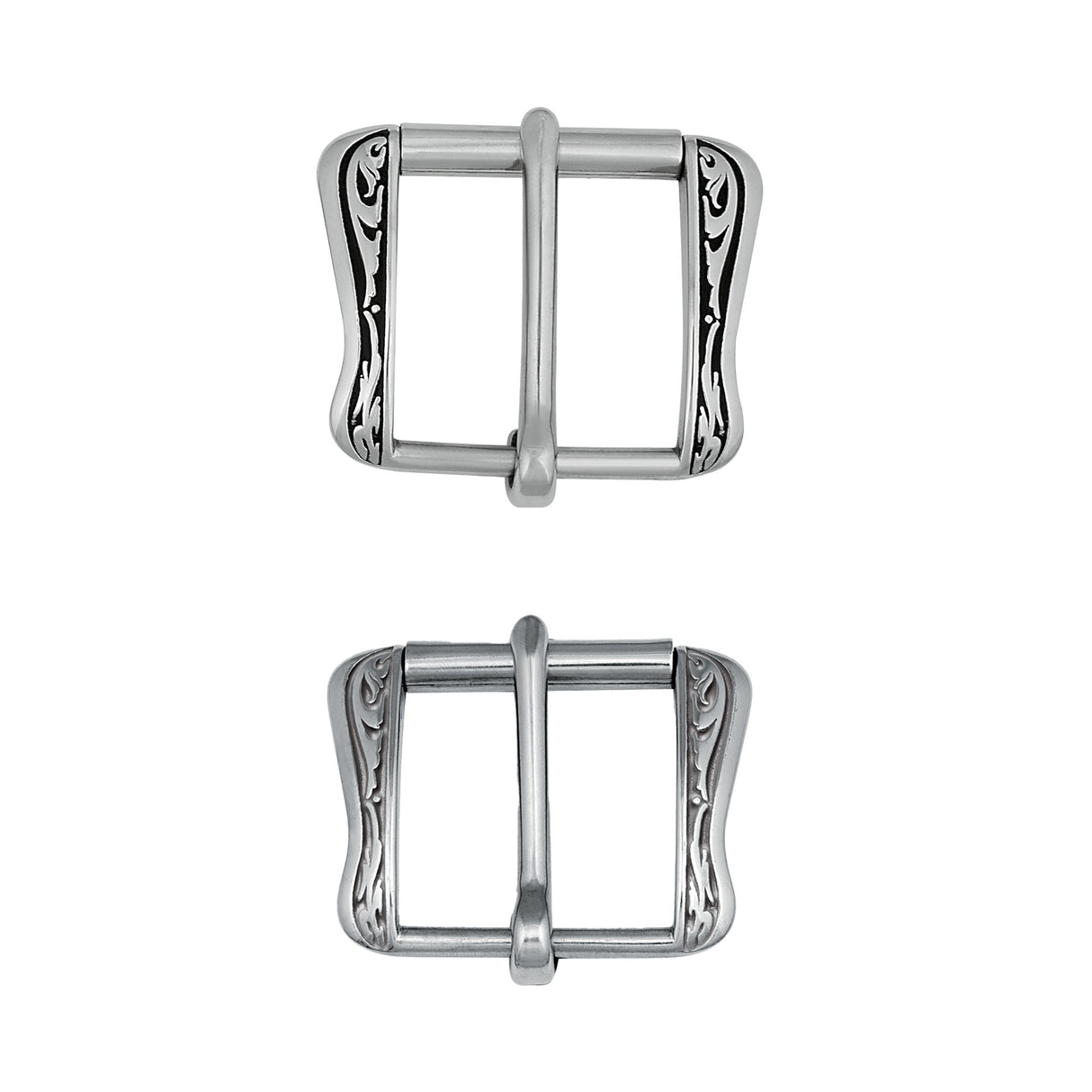 Jeremiah Watt Accented Floral Flank Buckle