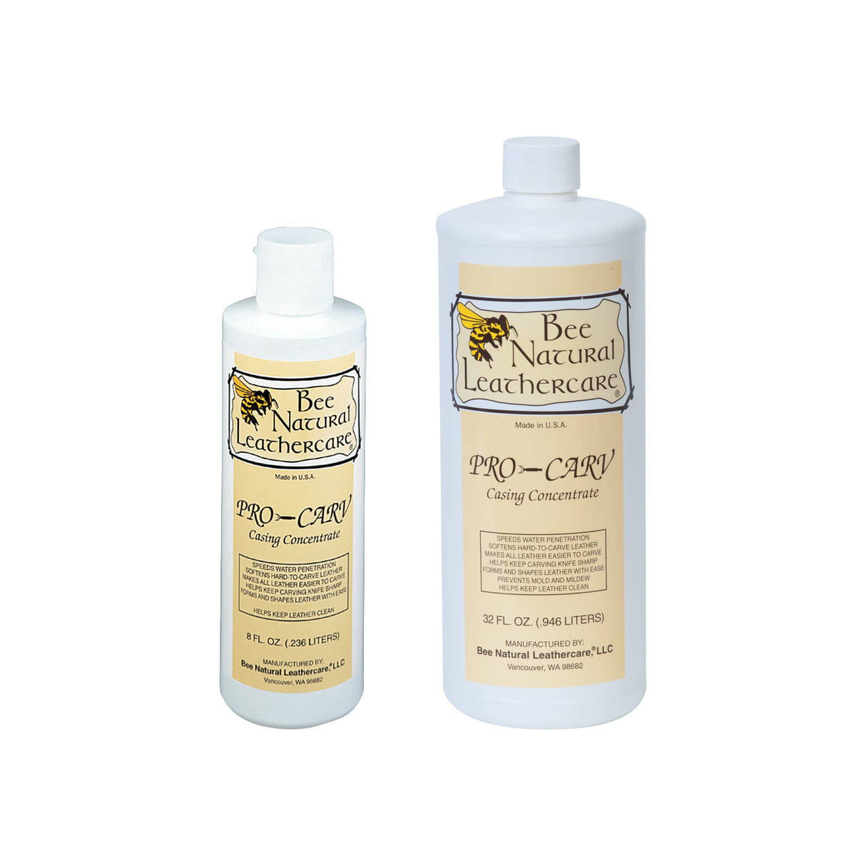 Bee Natural Leathercare Pro-Carv Casing Concentrate