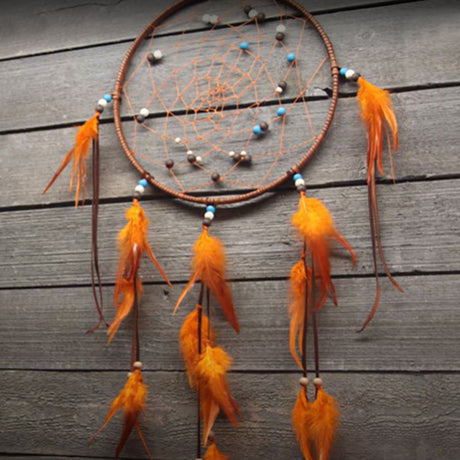Leather-Wrapped Dreamcatcher