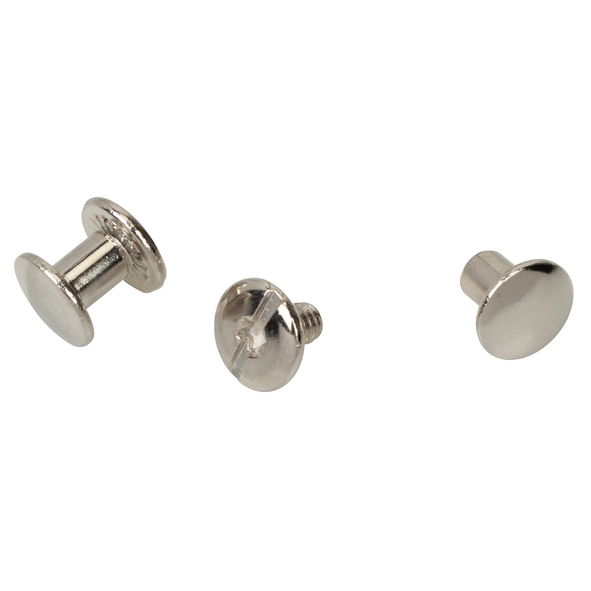 10-Pack of #D5038 Chicago Screws, Plain, 1/4"