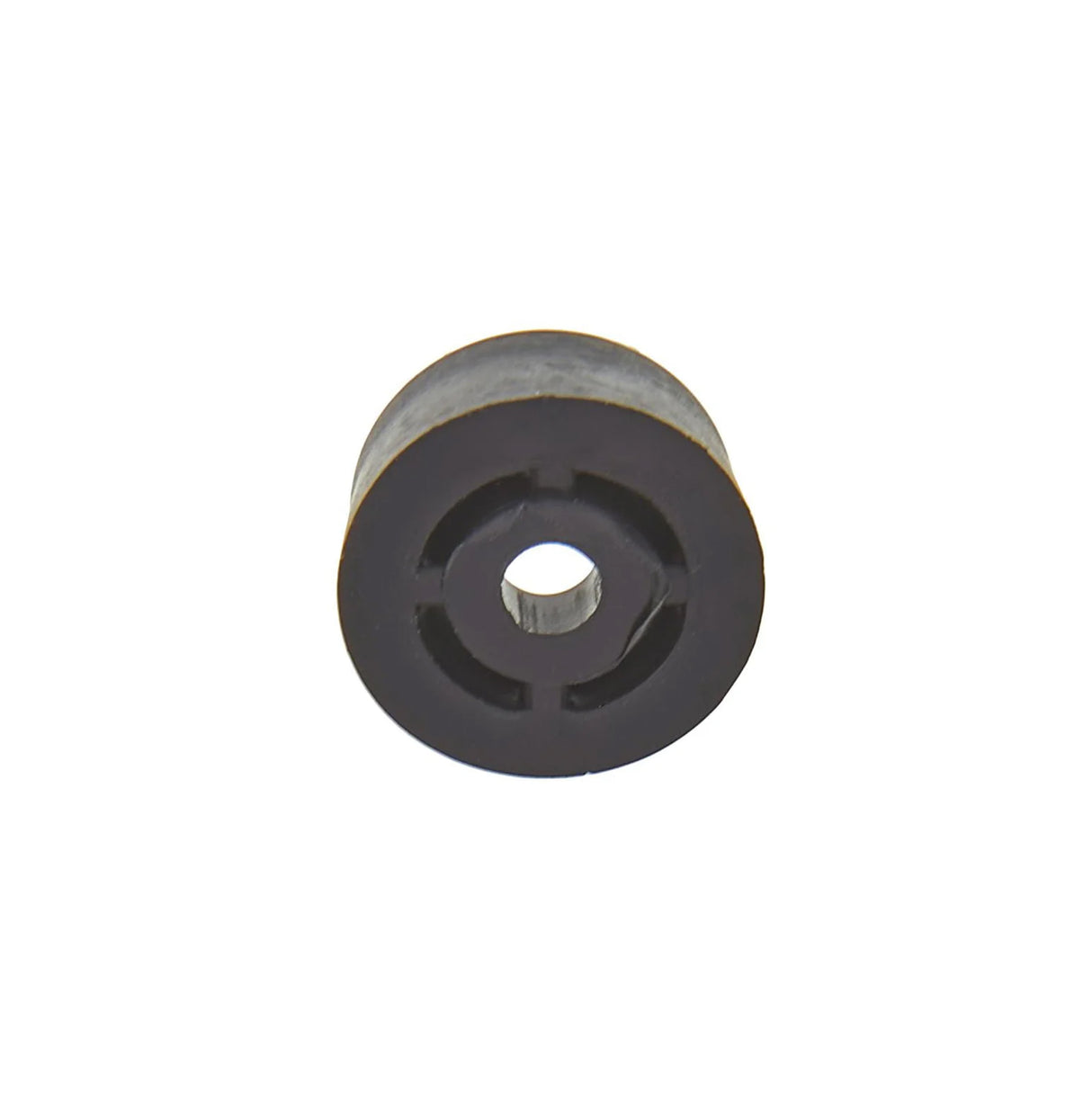 1/4" Black, Bottom Stud, Plastic